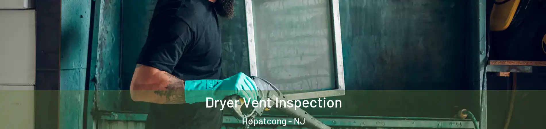  Dryer Vent Inspection Hopatcong - NJ