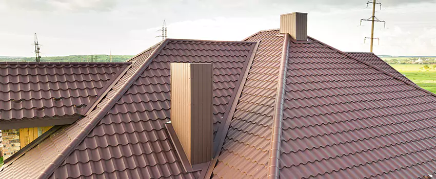 Residential Chimney Flashing Restoration in Hopatcong, NJ