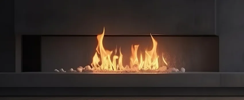 B-Vent Gas Fireplace Installation in Hopatcong, NJ