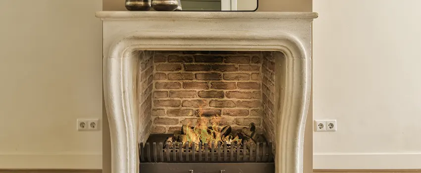 Vintage-style Fireplace Redesign in Hopatcong, New Jersey