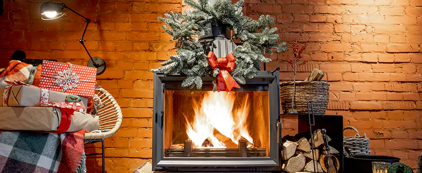 Travis Industries Linear Gas Fireplace Installation in Hopatcong, New Jersey